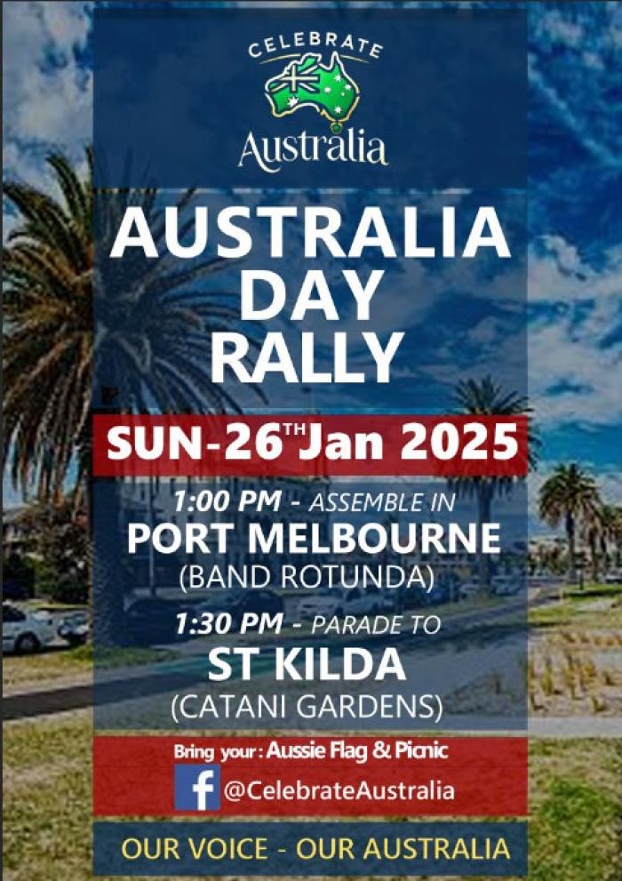 Australia Day Rally 2025