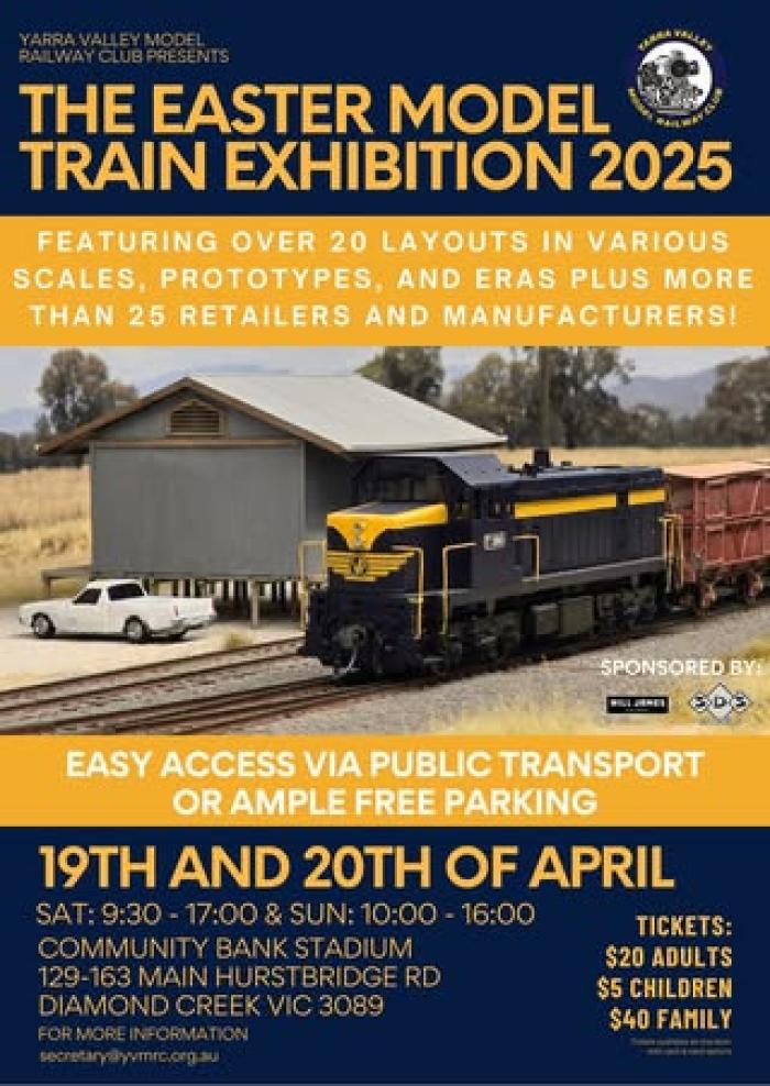 Easter Model Train Show 2025 - Diamond Creek