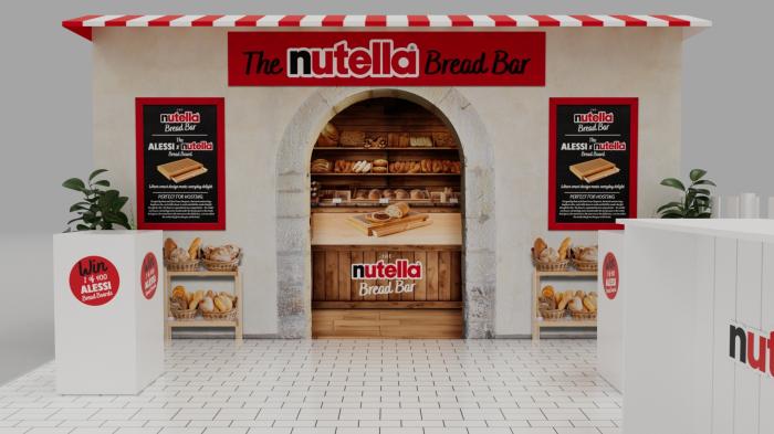 Nutella Bread Bar Nutella Bread Bar