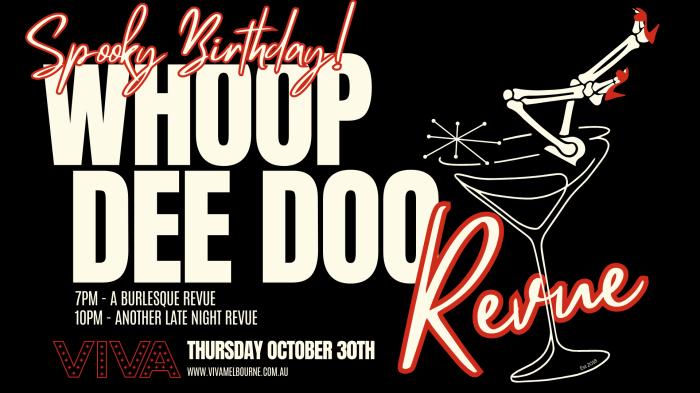 Whoop Dee Doo Revue's SPOOKY FIRST BIRTHDAY