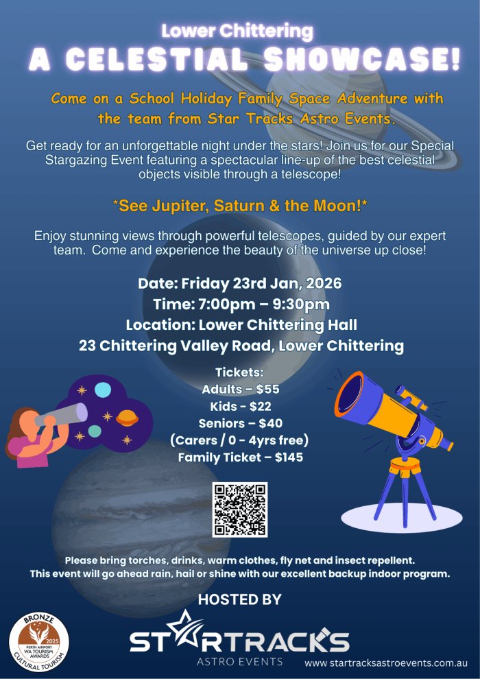 Family Stargazing & Space Adventure - School Holidays