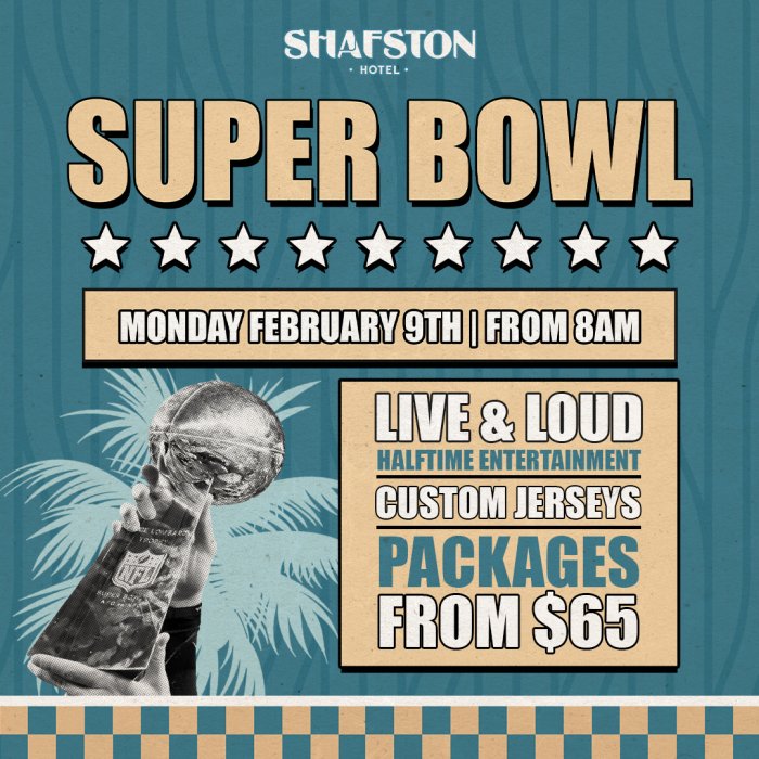 Shafston Hotel Goes Full American with TAB for Super Bowl Monday