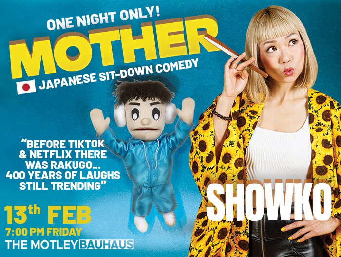 Showko | MOTHER - Japanese Sit-Down Comedy