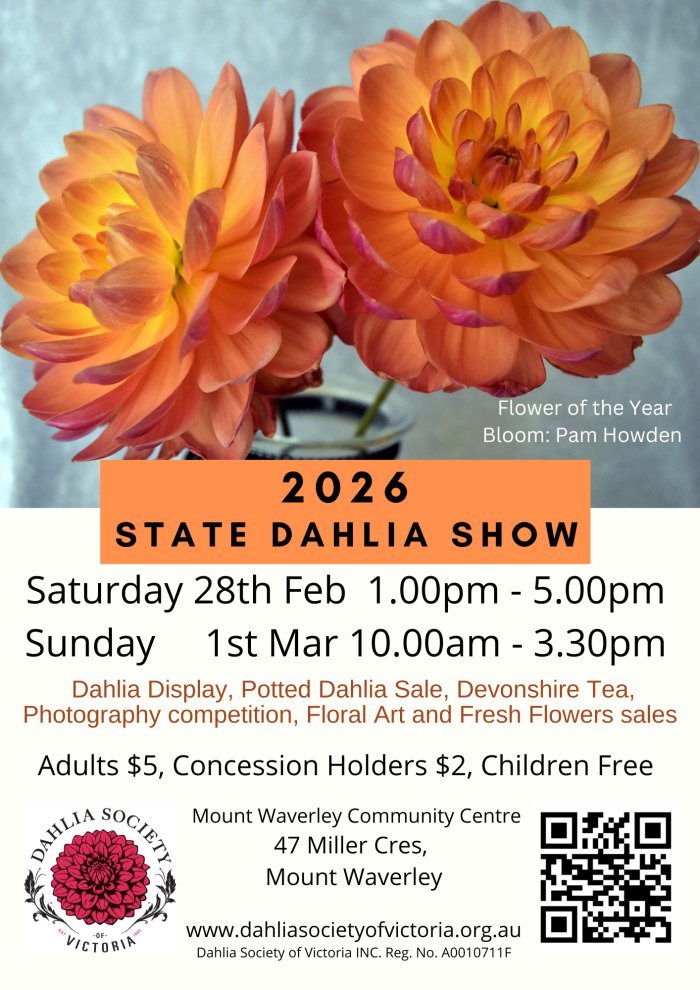 State Dahlia Show 2026
