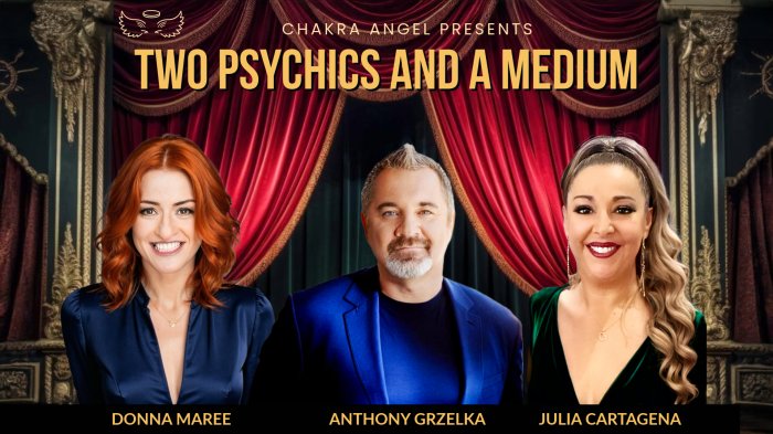 Two Psychics and a Medium: One Night Only in Canberra