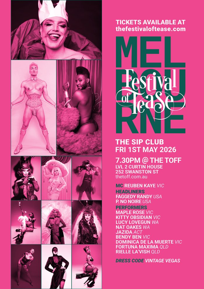 The Melbourne Festival of Tease: The Sip Club