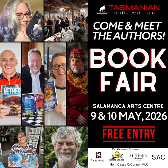 Tasmanian Indie Author Book Fair 2026