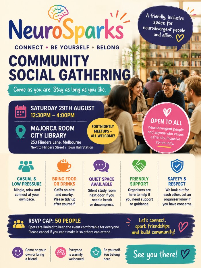 NeuroSparks Social Meetups
